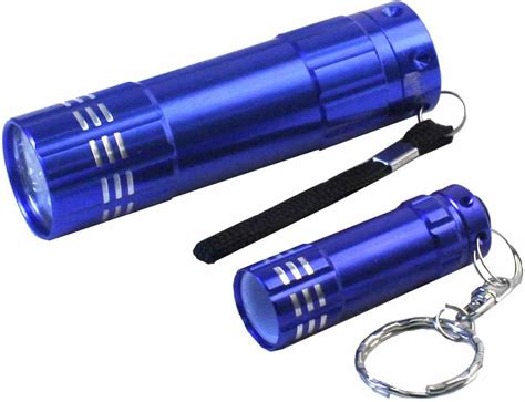 Dorcy 41 4247 Led Flashlight And Keychain Light Set 2 Pack Assorted