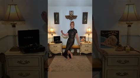 Dainty Rascal Dancing In Sexy Sheer Vintage Gowns Ytboob