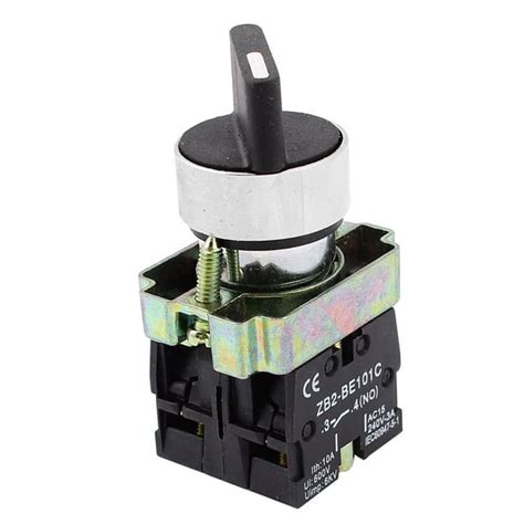 660v 10a Onoffon Self Lock 3 Postion Rotary Selector Switch 22mm Zb2