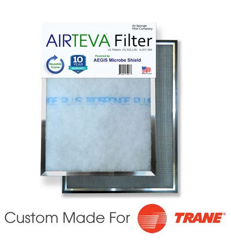 Air Filters 4 Trane Custom Size For Trane Air Conditioner And Furnace