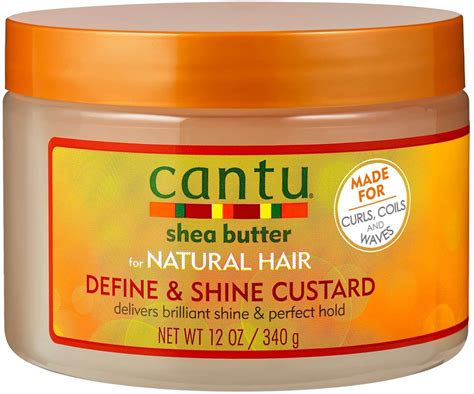 Cantu Beauty Shea Butter For Natural Hair Define And Shine Custard