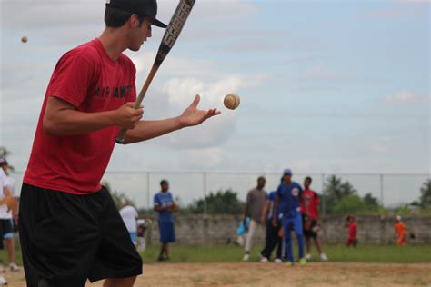 Free Stock Photo Of Man Hitting Baseballs For Practice Drills