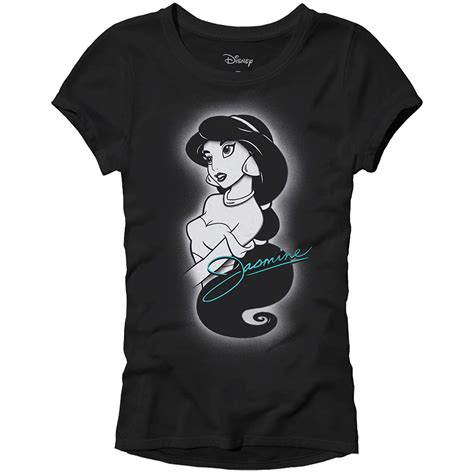 Princess Jasmine Dreamy Aladdin Classic Land World Graphic T Shirt 2457