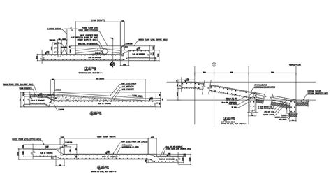 Ramp Section Details Are Given In This Autocad Dwg Drawingdownload The