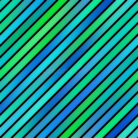 Parallel Gradient Stripes Seamless Multicolor Pattern Stock