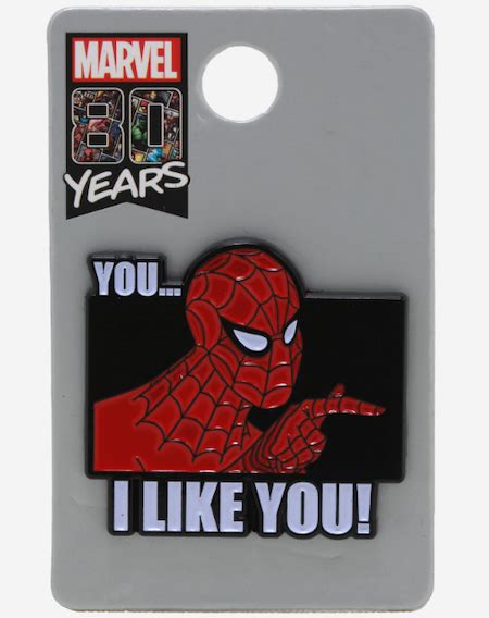 Spider Man I Like You Boxlunch Marvel Pin Disney Pins Blog