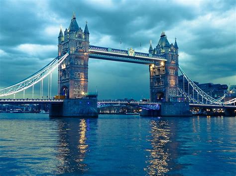 London Tower River Thames Places Of Interest Landmark Tower Bridge