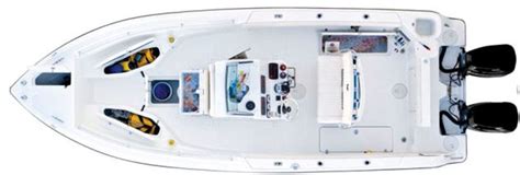 The Layout Of The Mako 234 Cc Shows A Typical Center Console With