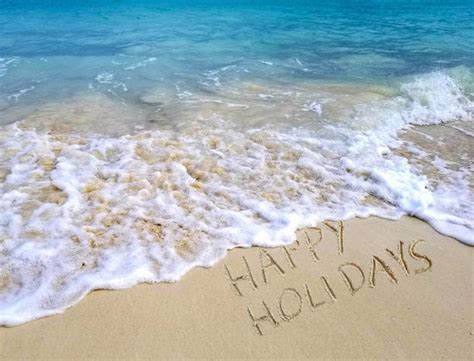 Happy Holidays Beach Stock Photos Pictures And Royalty Free Images Istock