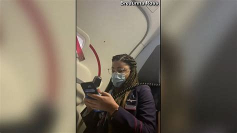 Aa Flight Attendant Makes Tearful Last Request Of Passengers