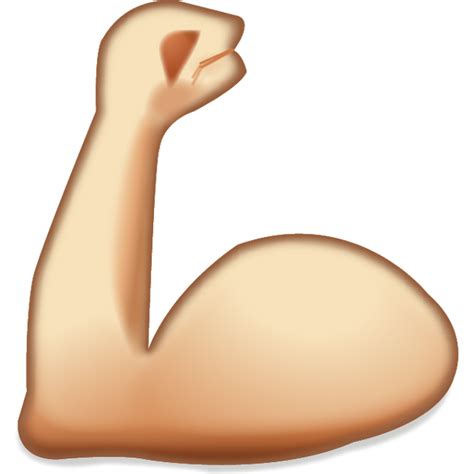 Download Flexing Muscles Emoji Icon Emoji Island