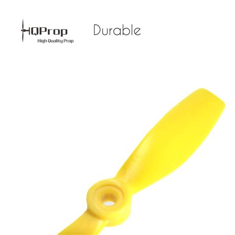 HQProp 5x4.6 Durable - Yellow - FPVracing.ch