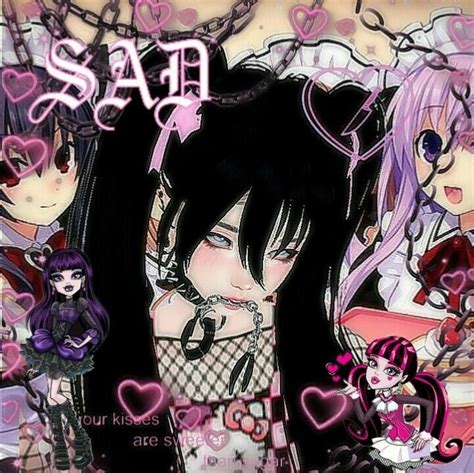 Pin By Samantha On Animecartoons In 2020 Goth Wallpaper