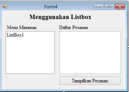 Menampilkan Data Dari Listbox Ke Textbox Vba Excel