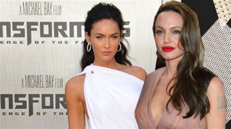 Angelina Jolie Sauer Auf Megan Fox