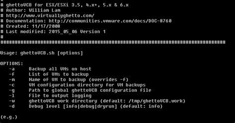 Unitrends free edition now available for vmware free esxi. VMWare ESXi backup gratuito ghettoVCB | SYSADMIT