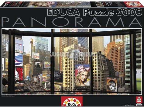 Puzzle 3000 Times Square Dalla Mia Finestra Juguetilandia