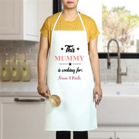Personalized christmas gifts for mom, mother daughter gifts, birthday, anniversary: Personalized Apron for Mom: Gift/Send Home and Living ...