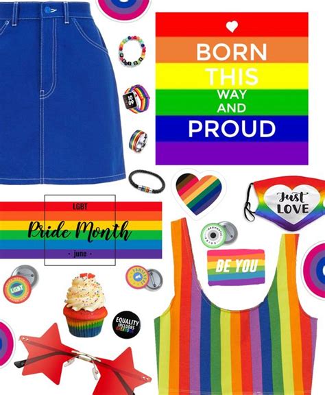 happy pride month 🌈 outfit shoplook lgbtq outfit queer outfits outfits