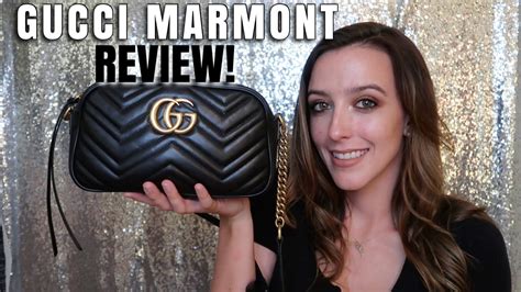 Gucci Marmont Small Bag Review 1 Year Wear And Tear What Fits