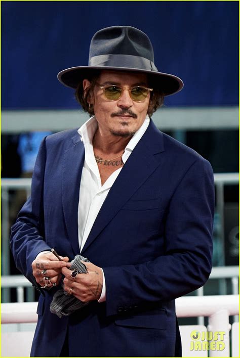 He made his film debut. Johnny Depp Looks Handsome in Navy for 'Crock of Gold ...