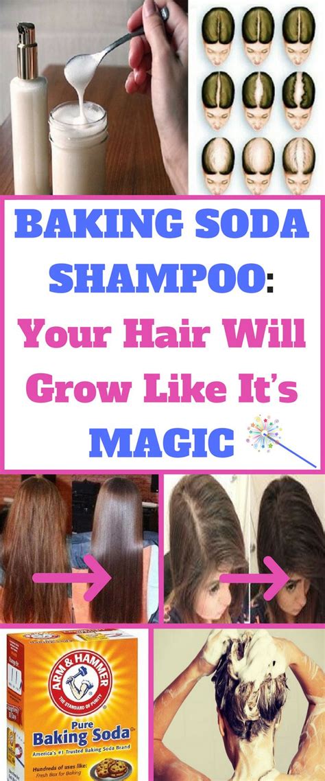 Baking Soda Shampoo Your Hair Will Grow Like Its Magic Baking Soda
