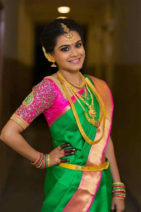 Pin By Sanjeev M On Traditional Bride Indian Bridal Wear Culture Clothing South Indian Bride