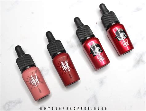 I love the peripera ink velvet lip stains, but most of the colors dry to a similar shade of pink. MY SUGARCOFFEE: REVIEW : PeriPera's Peri's Ink Velvet