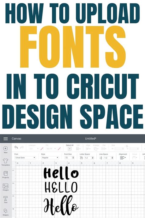 How To Add Free Fonts To Cricut Click On The Install Button To Add The