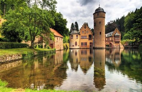 Mespelbrunn Water Castle Germany Castles Pinterest