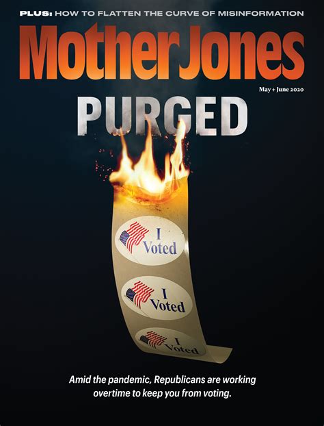 Mother Jones May June Issue Mother Jones
