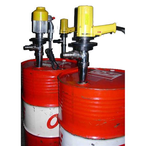 220v Portable Electric Drum Barrel Pump For Diesel Gasoline Oil