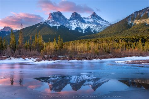 The Three Sisters Canmore Alberta Fancy Shooting With