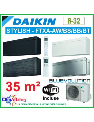Daikin STYLISH Bluevolution R32 FTXA35A RXA35A WIFI 35 m²