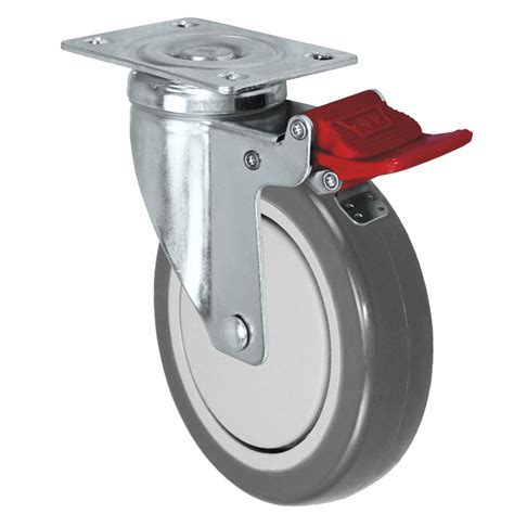 S25 Series Stainless Steel Casters With Directional And Total Lock