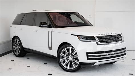 Fuji White On Caraway Perforate 2023 Land Rover Range Rover Se Youtube