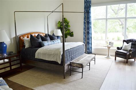 Before And After A Masculine Master Bedroom Heather Scott Home And Design