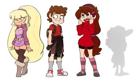 Pacifica Dipper And Mabel By Bigdad By Evil Count Proteus On
