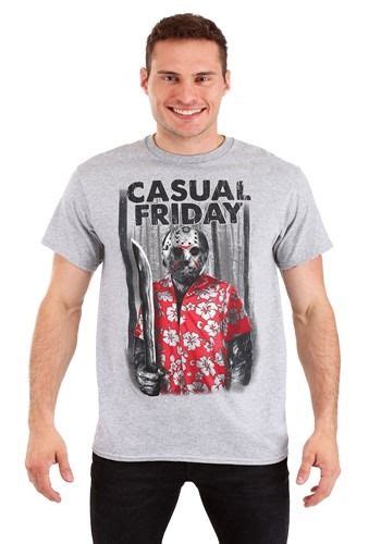 Friday The 13th Jason Casual Friday T Shirt Friday T Shirt Shirt