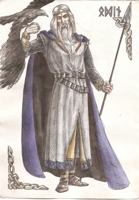 Odin By Righon On Deviantart