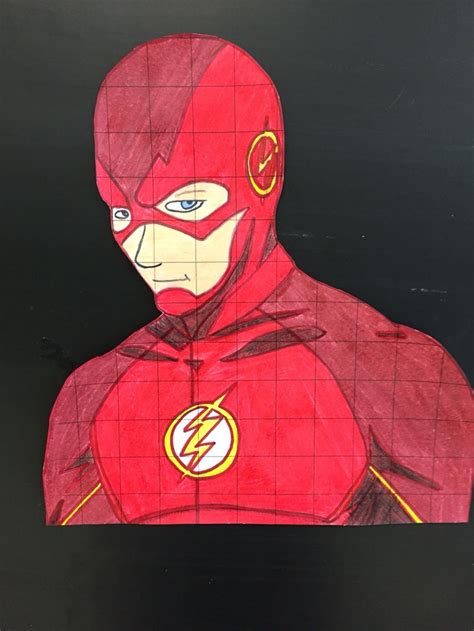 Pin By Mr Awesome On Superhero Grid Drawing Assignment Superhero