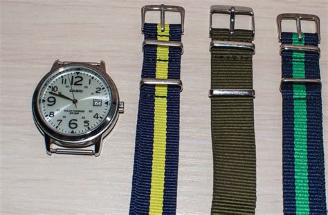 Тканевые ремешки для часов Casio – Ремешки