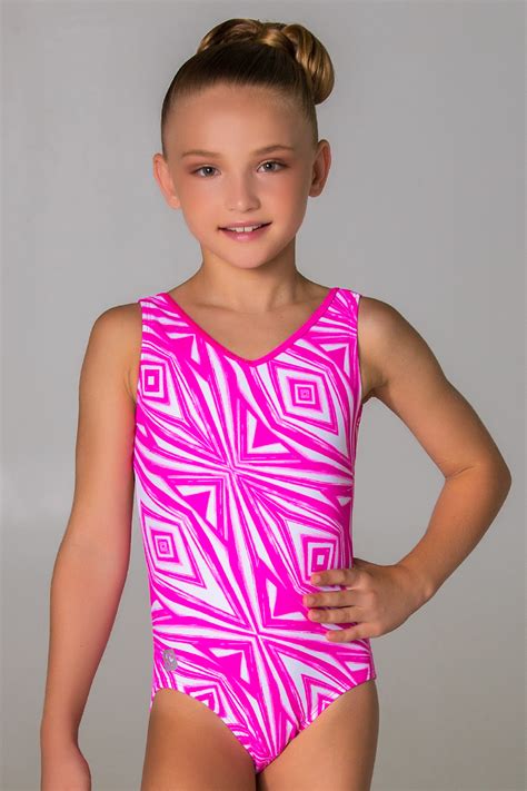 Kaleidoscope Leotard Girls Swimsuits Kids Girls Bikinis Kids