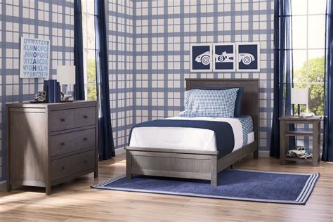 Drp trading bedroom furniture set *black & walnut* wardrobe, 4 drawer chest & 2 draw bedside cabinet. Discover twin bedroom sets macys made easy | Bedroom set ...