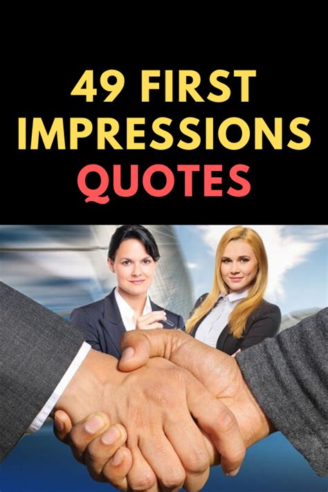49 First Impressions Quotes First Impression Quotes Quotes Impress