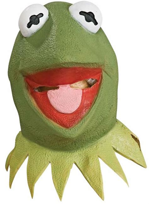 The Muppets Kermit Deluxe Overhead Latex Mask Adult Costume Masks