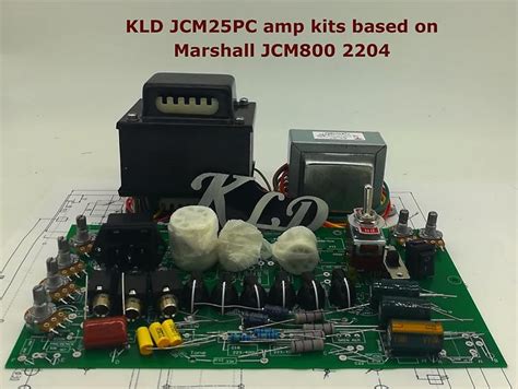 Kld Jcm25pc Two Channels 25w Diy Amp Kits Based On Marshall Jcm 800