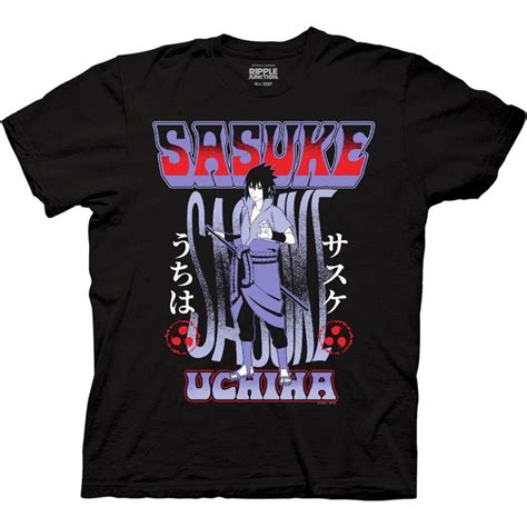 Naruto Shippuden Sasuke Uchiha T Shirt Ripple Junction