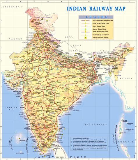 Indian Railways Route Map Gadgets 2018