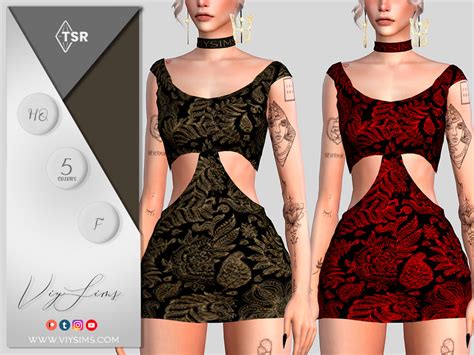 Short Dress 7 Female The Sims 4 Catalog